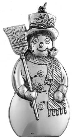 American Heritage-Ornament Snowman-Gorham - Boxed