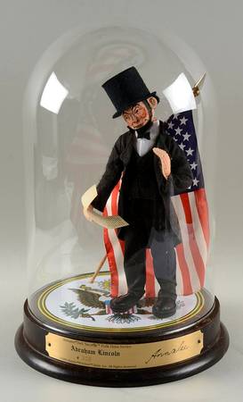 Folk Heroes Abraham Lincoln With Dome - No Box