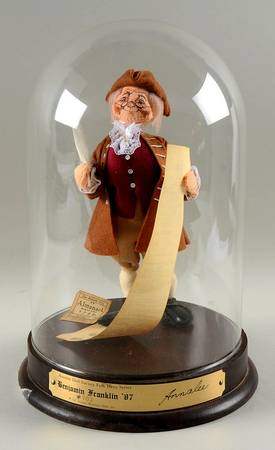 Folk Heroes Ben Franklin With Dome - No Box