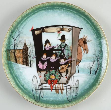 Christmas Plate Noel Noel - No Box