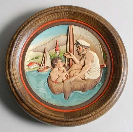 Father's Day Plate Sailing - No Box