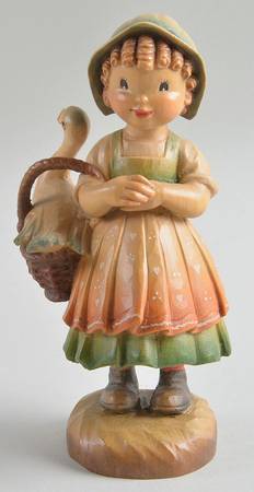 Ferrandiz Wood Figurines 6" Bewildered - Nb386, No Box