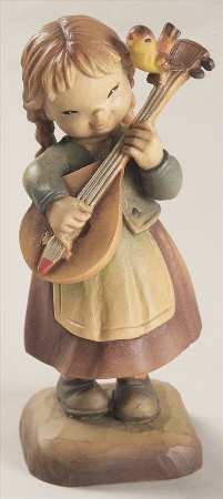 Ferrandiz Wood Figurines 6" Melody For Two - Boxed
