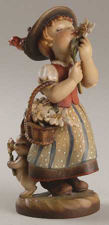 Ferrandiz Wood Figurines 6" Golden Blossom - No Box
