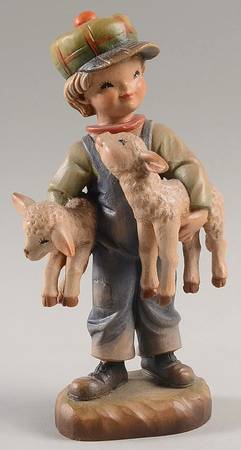 Ferrandiz Wood Figurines 6" Friendly Faces - No Box