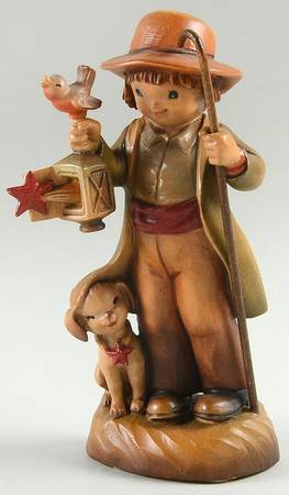 Ferrandiz Wood Figurines 6" The Guide Light - Boxed
