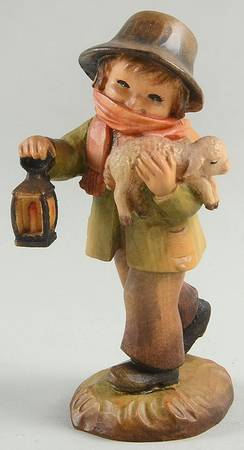 Ferrandiz Wood Figurines 6" Going Home - No Box