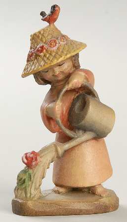 Ferrandiz Wood Figurines 3" Gardener - Boxed