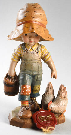 Sarah Kay Figurines Morning Chores-6" - Boxed