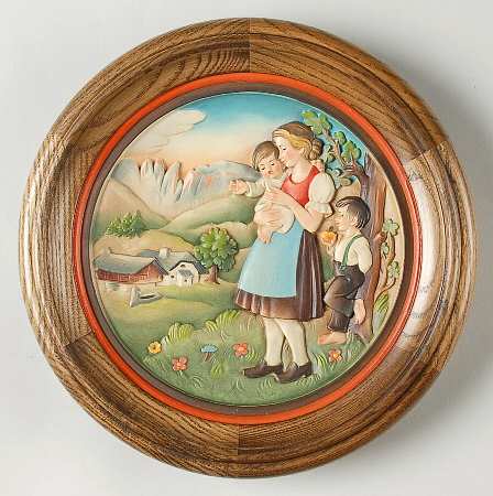 Mother's Day Plates Alpine Stroll - No Box