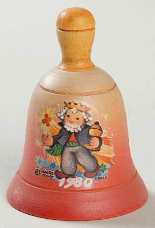Anri Christmas Bell The Christmas King - No Box