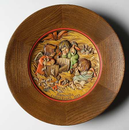 Ferrandiz Christmas Plate by Anri