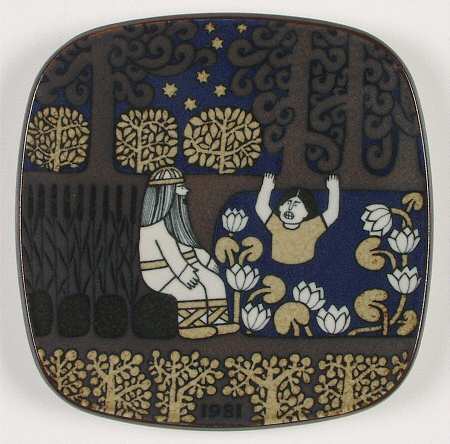 Kalevala Annual Plate Vainamoinen's Magic - Boxed