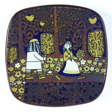 Kalevala Annual Plate Aino's Fate - Boxed