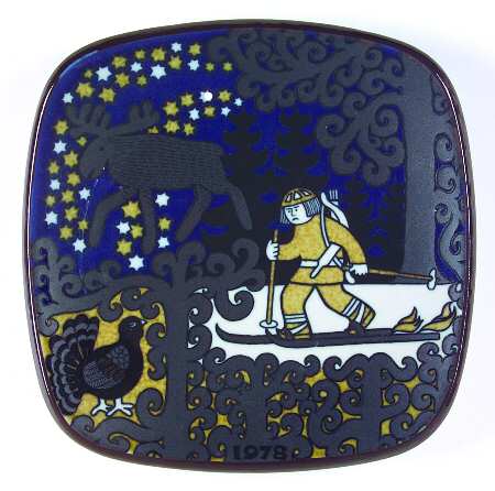 Kalevala Annual Plate Lemminkainen's Chase - Boxed