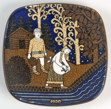 Kalevala Annual Plate Annikka - No Box