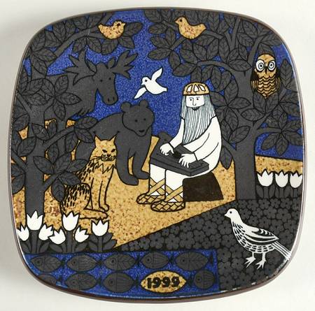 Kalevala Annual Plate Head Of The Forest - Boxed