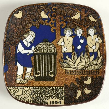 Kalevala Annual Plate Blacksmith Llmarin - Boxed