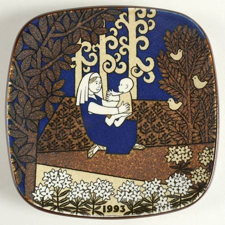 Kalevala Annual Plate Marjatta Discovers Her Son - No Box