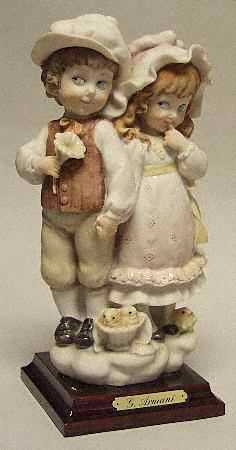 Gulliver's World Boy & Girl Holding Hands - Boxed