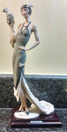 My Fair Ladies Lady With Parrot - No Box