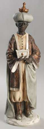 Nativity-Colored Magi King-Gold - Boxed