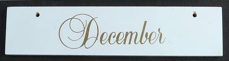 Calender Babies Baby Santa Claus-December - No Box