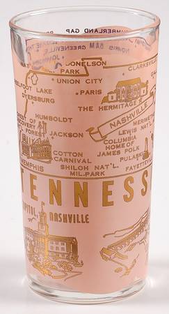 States Glasses-Clear Tennessee - No Box