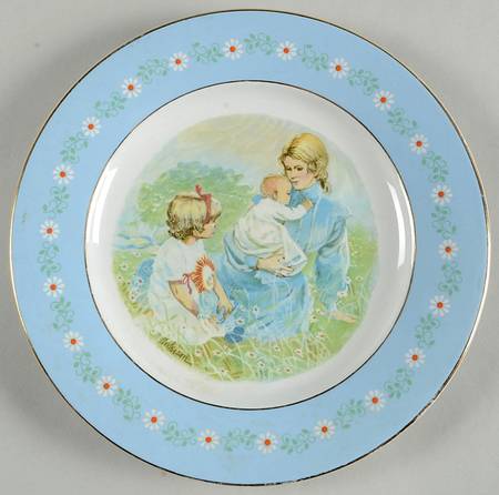 Avon Plates Tenderness Commemorative 1974 - No Box