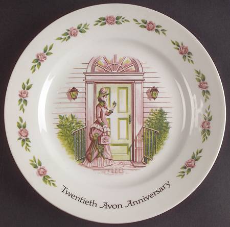 Avon Plates Twentieth Anniversary - No Box