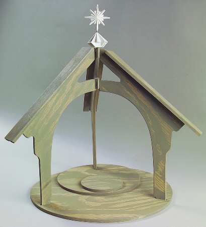 Nativity-Avon Display Stand With Star - Display Stand