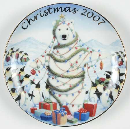 Christmas Plate Sharing The Holiday With Frien - Boxed