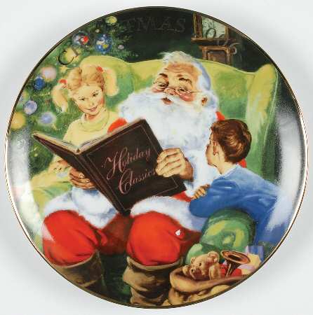 Christmas Plate Storytime With Santa - No Box