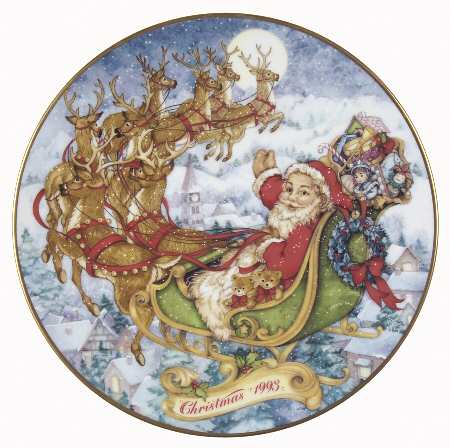 Christmas Plate Special Christmas Delivery - No Box
