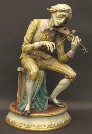 Antonio Borsato Figurines Violinist - No Box