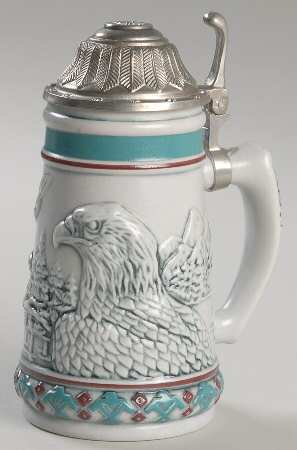 Miniature Avon Steins American Bald Eagle - Boxed