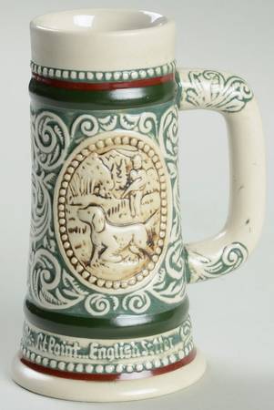 Miniature Avon Steins Sporting-English Setter/Trout - Boxed