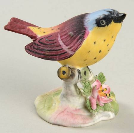 Bird Figurines-Royal Adderley Magnolia Warbler - Boxed