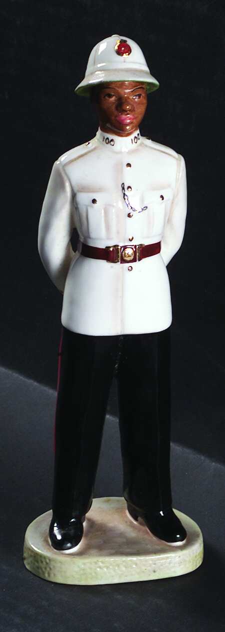 Adderly Figurine Bahamas Policeman - Boxed by Adderley