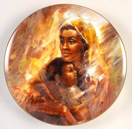 Don Ruffin Annual Plates Madonna Of The Cross - No Box