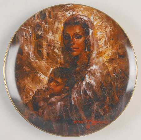 Don Ruffin Annual Plates Colima Madonna - No Box
