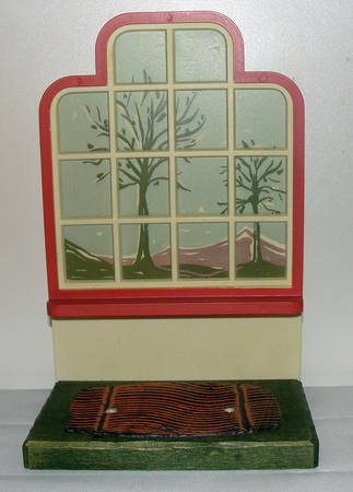 Anri Wood Carved Figurines Window-Club Display - No Box
