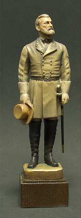Anri Wood Carved Figurines Robert E Lee - No Box
