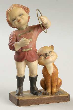 Circus-Figurine Lion Tamer - No Box