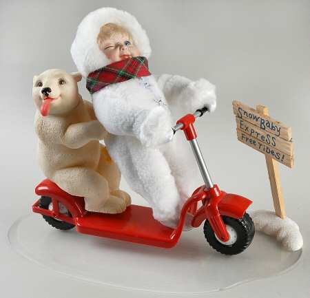 Snowbabies Collection Snowbaby Express - No Box