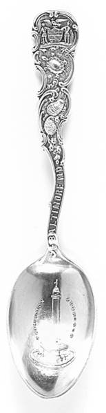 Alvin Silver Souvenir Spoon Baltimore Maryland - No Box