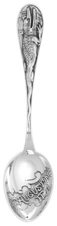 Alvin Silver Souvenir Spoon St Augustine- Florida - No Box