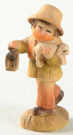 Ferrandiz Miniature Nativity Going Home-Shepherd - No Box
