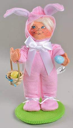Analee Easter Dolls Easter Bunny Kid W/ Basket - No Box