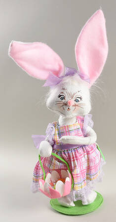 Analee Easter Dolls Easter Parade Girl Bunny & Basket - No Box